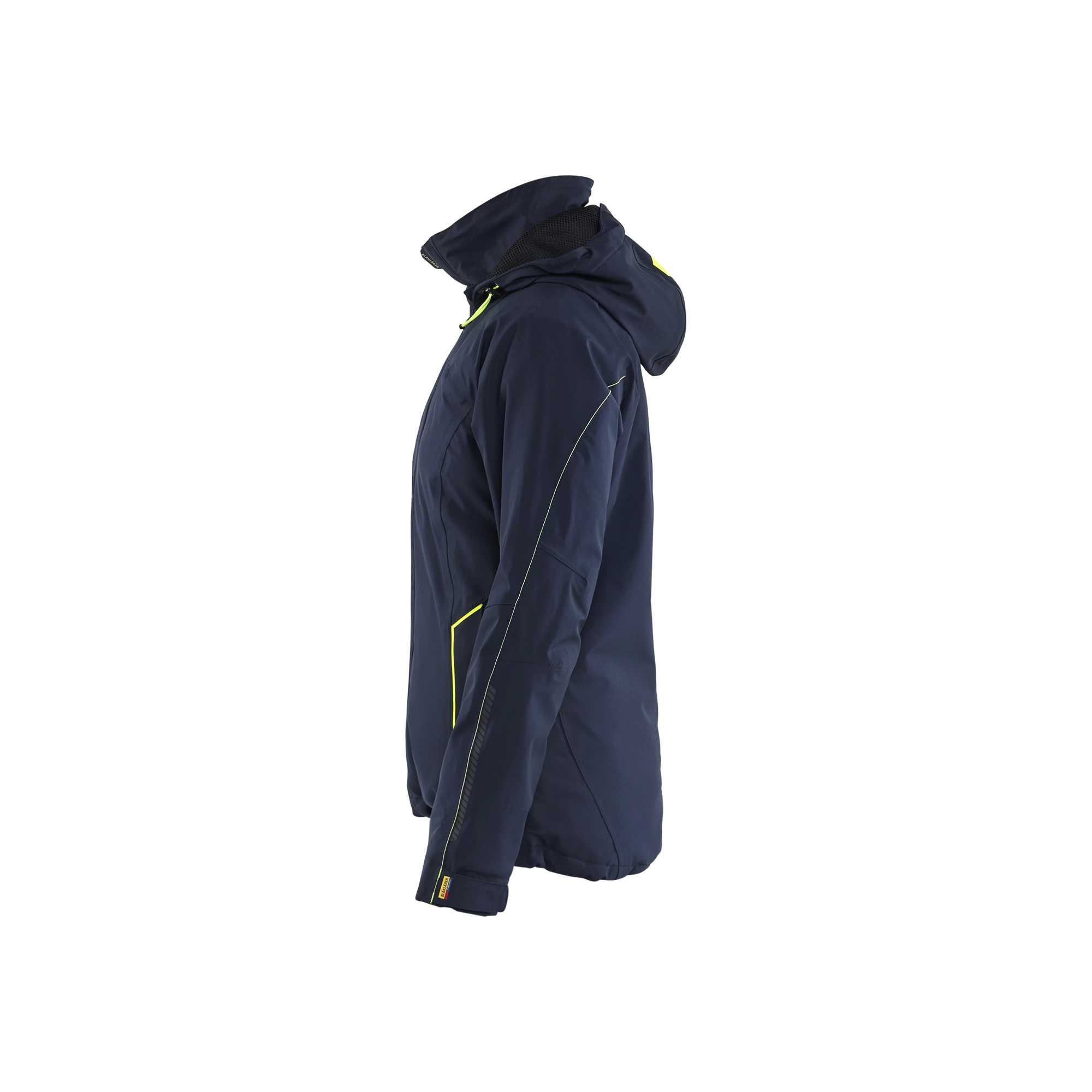 BLAKLADER 44081917 Women's Lightweight lined Winter Jacket Stretch Hi Vis Reflective Work Jacket WOMEN - Waterproof